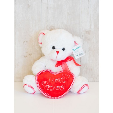 Peluche corazón con brazos