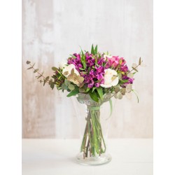 Ramo de alstromelias y rosas